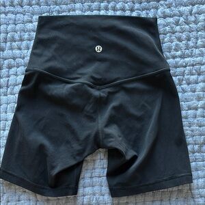 lululemon align black biker shorts